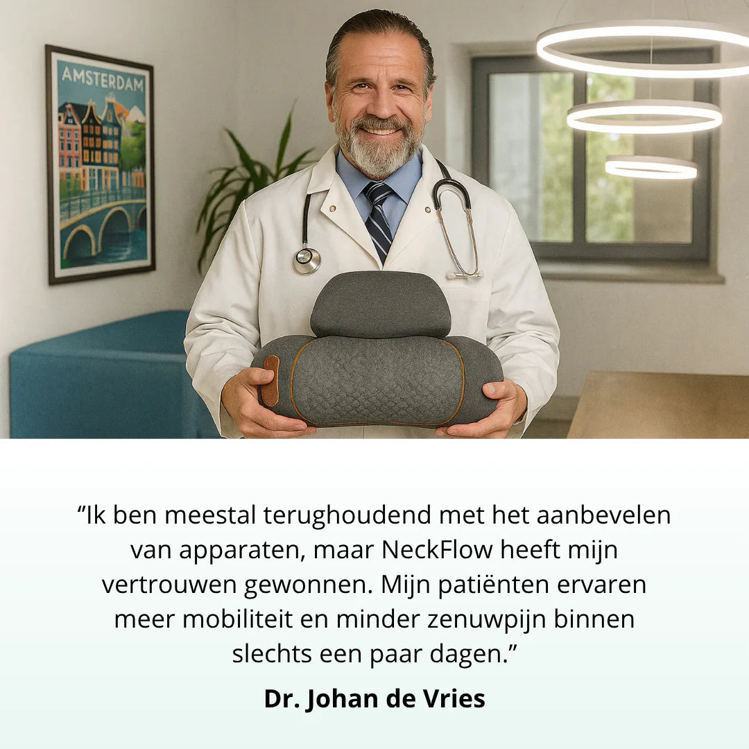 NeckFlow  De 3-in-1 Nekmassager