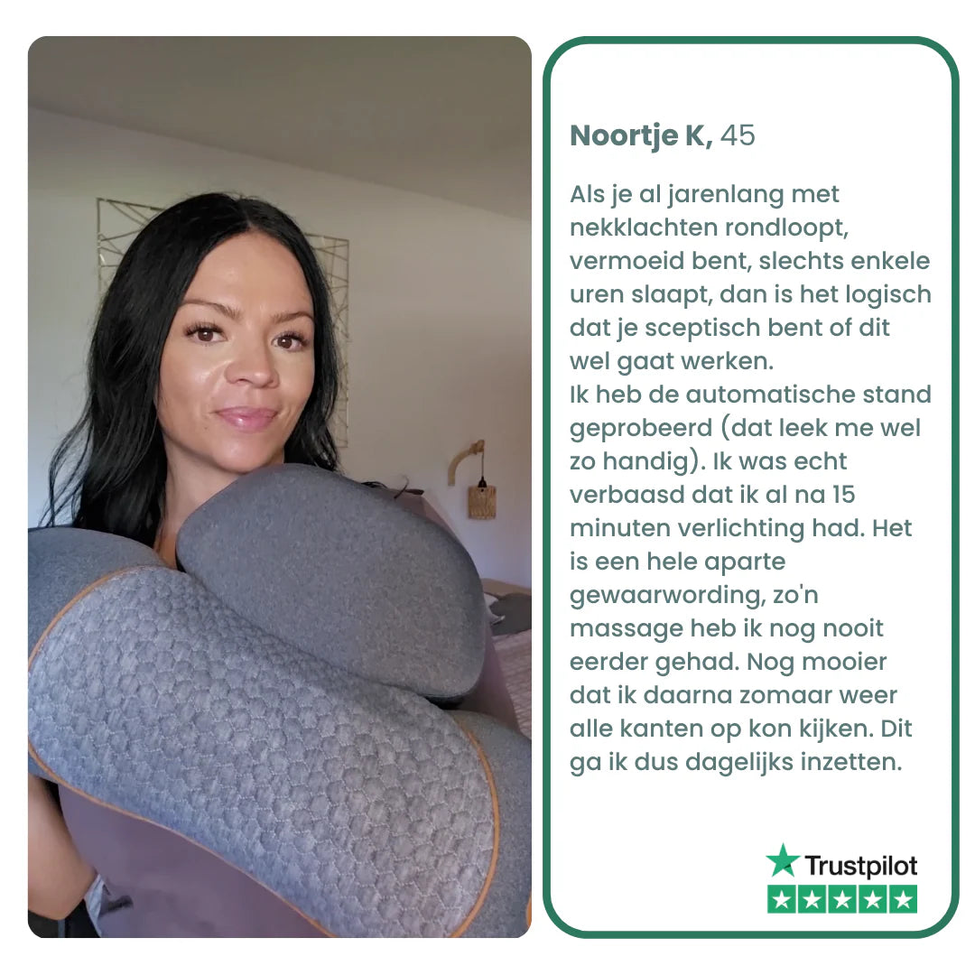 NeckFlow  De 3-in-1 Nekmassager