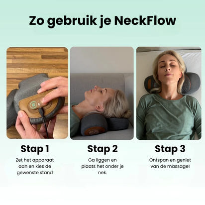 NeckFlow  De 3-in-1 Nekmassager